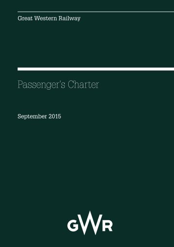 Passenger’s Charter