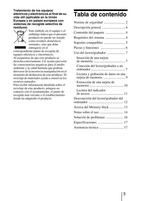 Sony MRW68E-D1 - MRW68E-D1 Istruzioni per l'uso Spagnolo