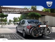 Nová Dacia Logan a Logan MCV