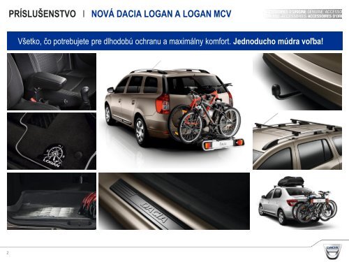 Nová Dacia Logan a Logan MCV