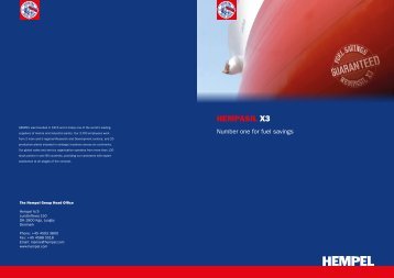 Download the HEMPASIL X3 brochure - hempel