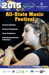 2015-All-State-Music-Festival-Program
