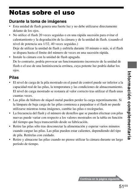 Sony HVL-F42AM - HVL-F42AM Istruzioni per l'uso Spagnolo