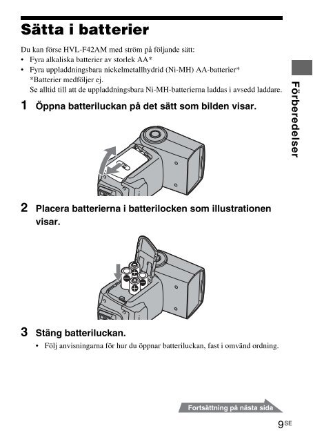 Sony HVL-F42AM - HVL-F42AM Istruzioni per l'uso Spagnolo