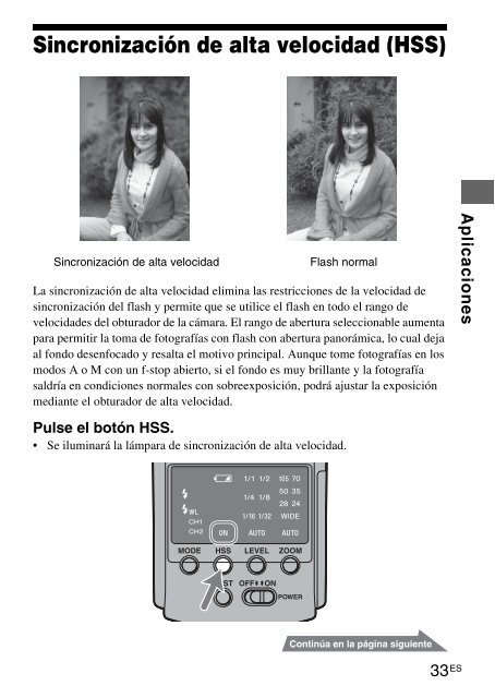 Sony HVL-F42AM - HVL-F42AM Istruzioni per l'uso Spagnolo