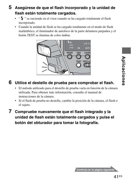 Sony HVL-F42AM - HVL-F42AM Istruzioni per l'uso Spagnolo