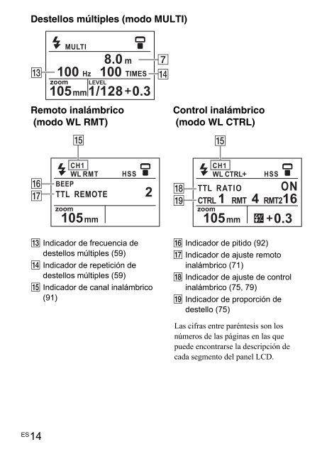 Sony HVL-F60M - HVL-F60M Istruzioni per l'uso Spagnolo