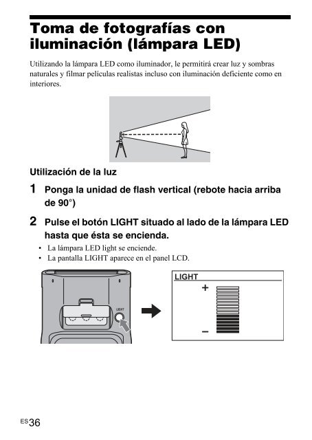 Sony HVL-F60M - HVL-F60M Istruzioni per l'uso Spagnolo