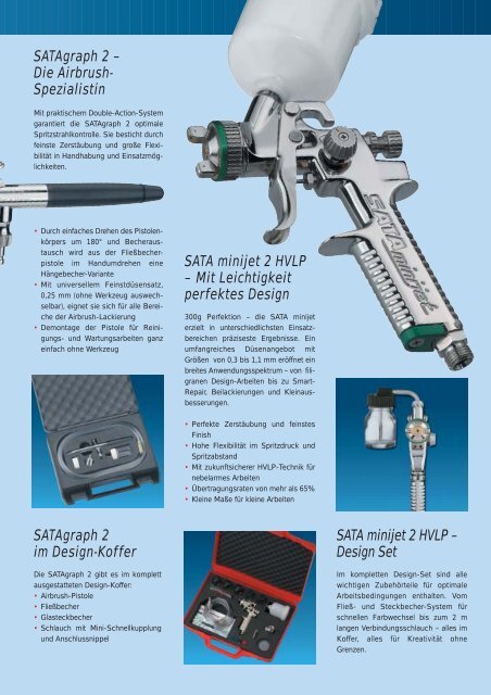 SATA Dekor 2000 Die Profi-Design- Pistole für alle Fälle SATA ...