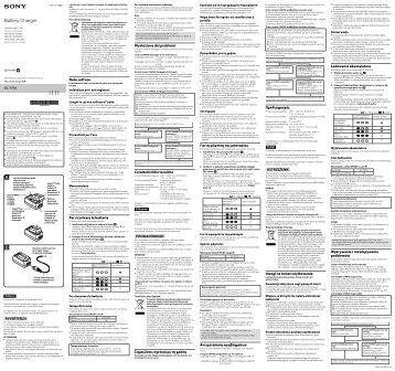 Sony BC-TRW - BC-TRW Istruzioni per l'uso Polacco