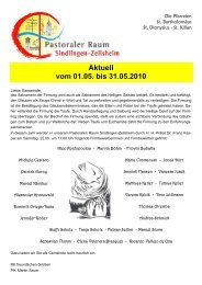 29.05. Samstag - Zeilsheim