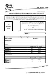 PDF: interessentenfragebogen-6.pdf - Town & Country Haus