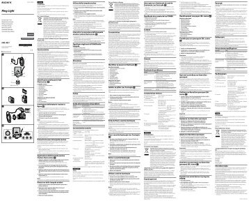 Sony HVL-RL1 - HVL-RL1 Istruzioni per l'uso Italiano