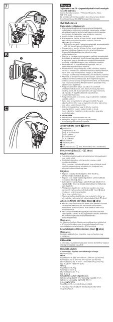 Sony VCT-BPM1 - VCT-BPM1 Istruzioni per l'uso Ungherese
