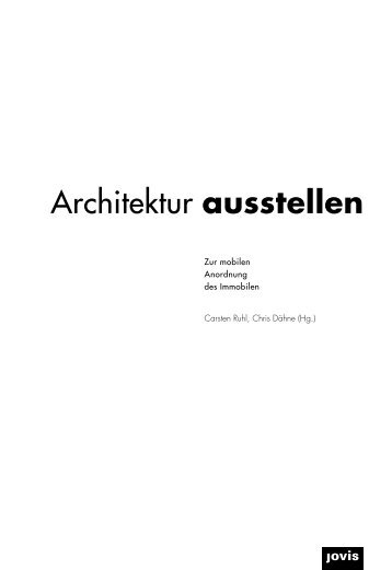 Architektur ausstellen