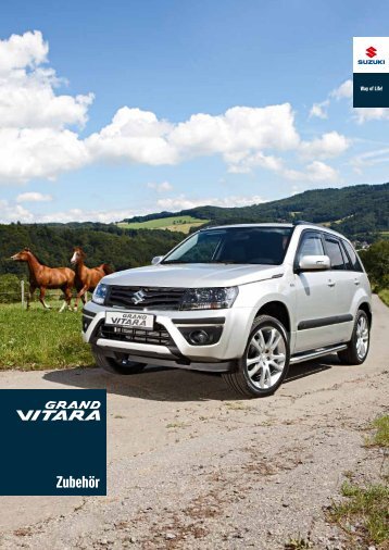 GRAND VITARA Zubehörprospekt 2015 *