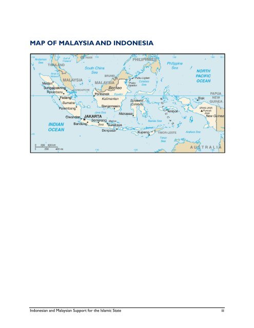 INDONESIAN AND MALAYSIAN SUPPORT FOR THE ISLAMIC STATE (FINAL REPORT)