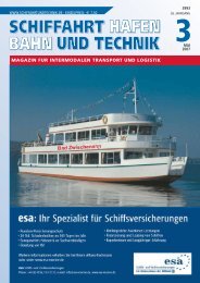 magazin fur intermodalen transport und logistik - Schiffahrt und ...