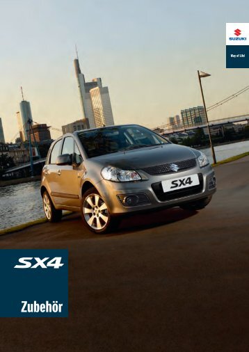 SX4 Zubehörprospekt 2009 *