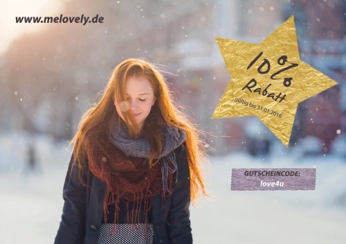 melovely Katalog | Winter 2015