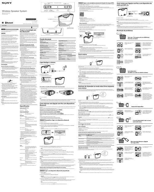 Sony SRS-BTM8 - SRS-BTM8 Istruzioni per l'uso Svedese