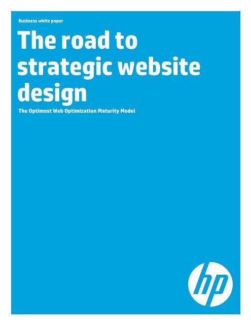 The road to strategic website design