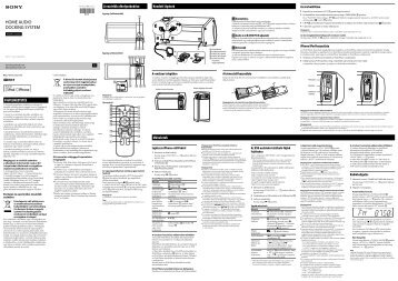 Sony RDH-GTK11iP - RDH-GTK11IP Istruzioni per l'uso Ungherese