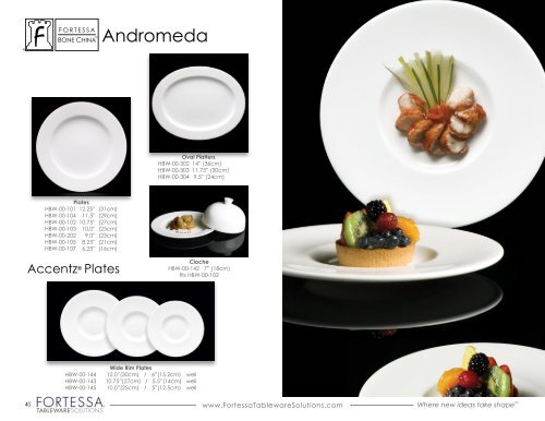 Fortessa Tableware Solutions