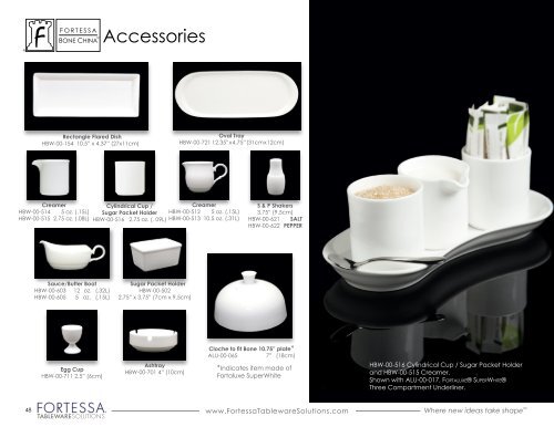 Fortessa Tableware Solutions