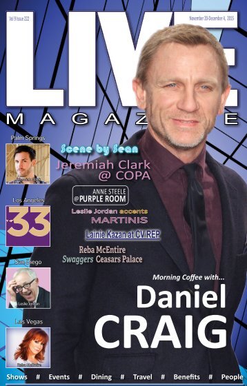 LIVE Magazine #222 November 20 through December 4, 2015