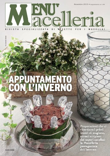 MENU Macelleria 3 - Novembre 2015