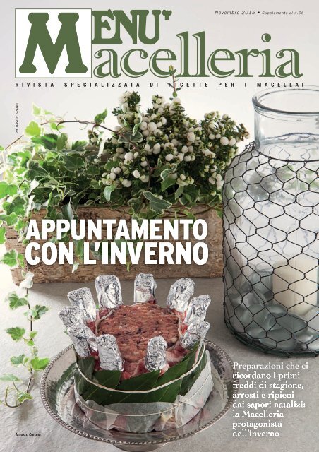 MENU Macelleria 3 - Novembre 2015