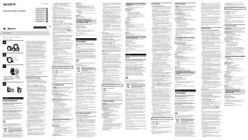 Sony MDR-XB950BT - MDR-XB950BT Guida di riferimento Greco