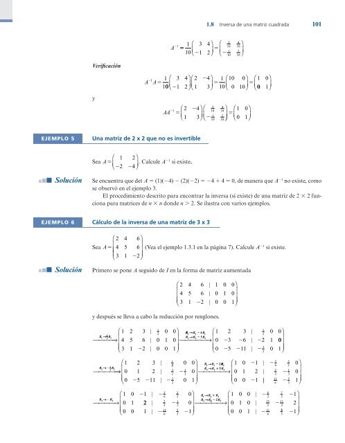 lgebra Lineal;Stanley I. Grossman