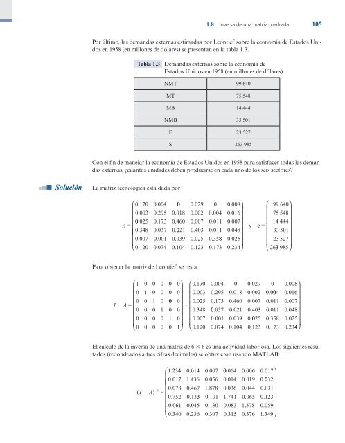 lgebra Lineal;Stanley I. Grossman