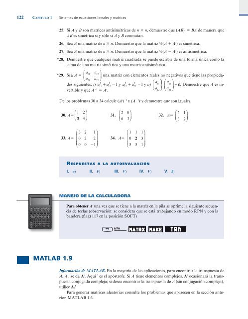 lgebra Lineal;Stanley I. Grossman