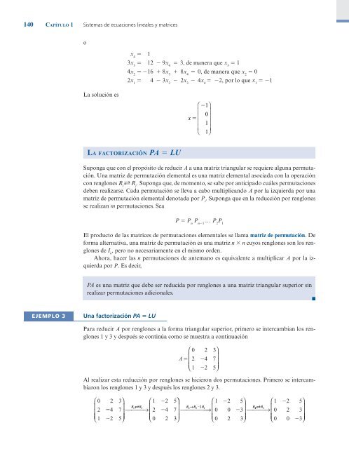 lgebra Lineal;Stanley I. Grossman