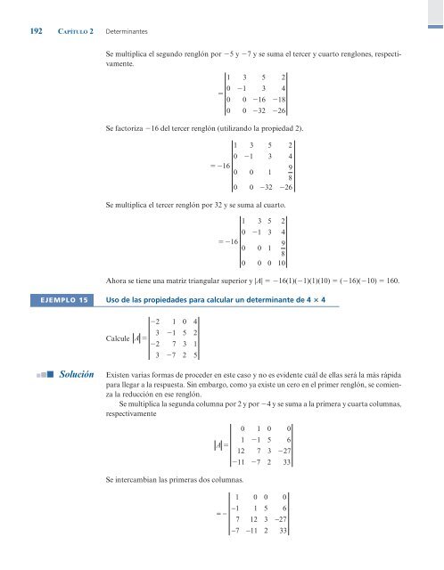 lgebra Lineal;Stanley I. Grossman