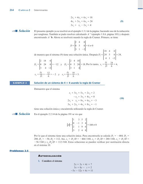 lgebra Lineal;Stanley I. Grossman