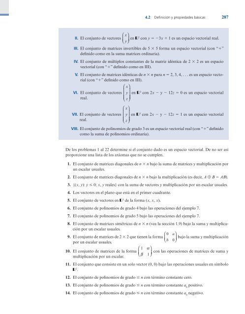 lgebra Lineal;Stanley I. Grossman