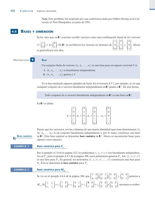 lgebra Lineal;Stanley I. Grossman