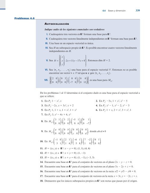 lgebra Lineal;Stanley I. Grossman