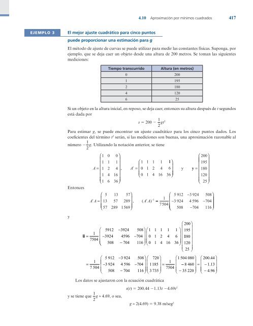 lgebra Lineal;Stanley I. Grossman