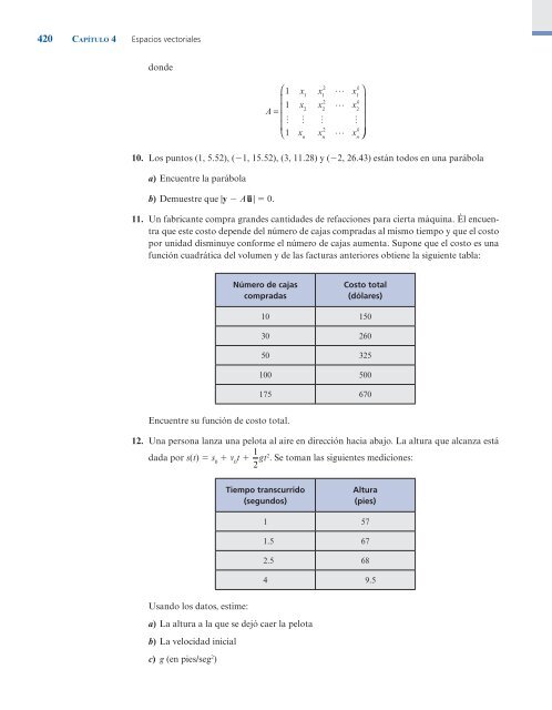 lgebra Lineal;Stanley I. Grossman