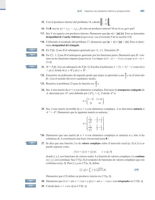 lgebra Lineal;Stanley I. Grossman