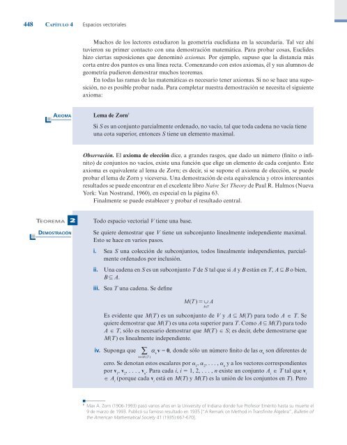 lgebra Lineal;Stanley I. Grossman