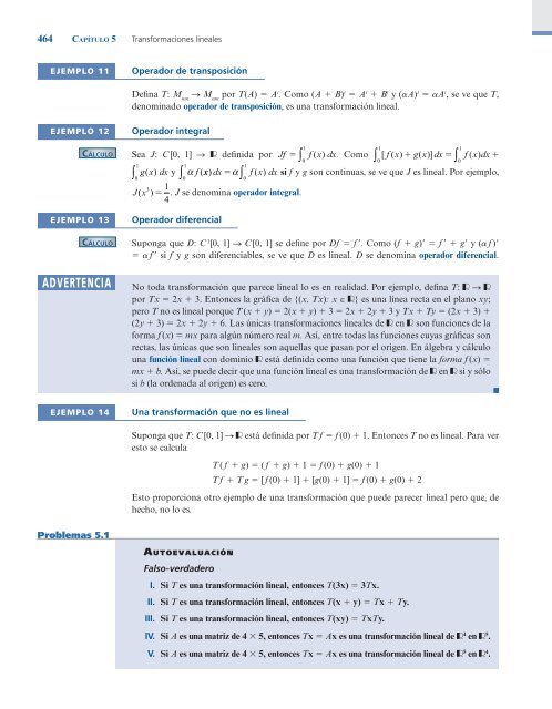 lgebra Lineal;Stanley I. Grossman