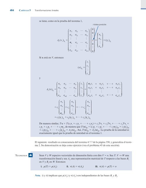 lgebra Lineal;Stanley I. Grossman