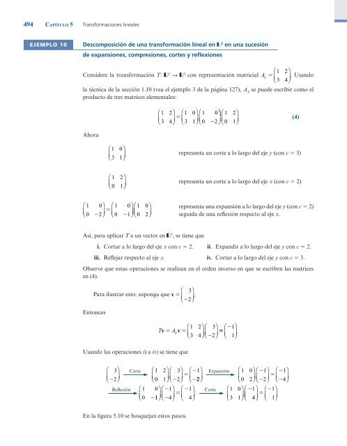 lgebra Lineal;Stanley I. Grossman