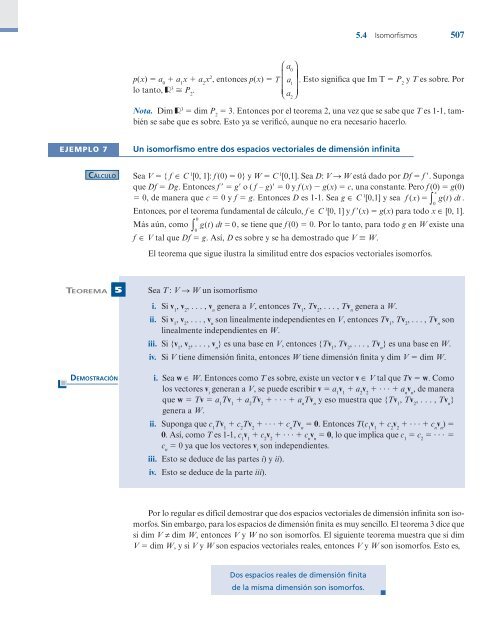 lgebra Lineal;Stanley I. Grossman